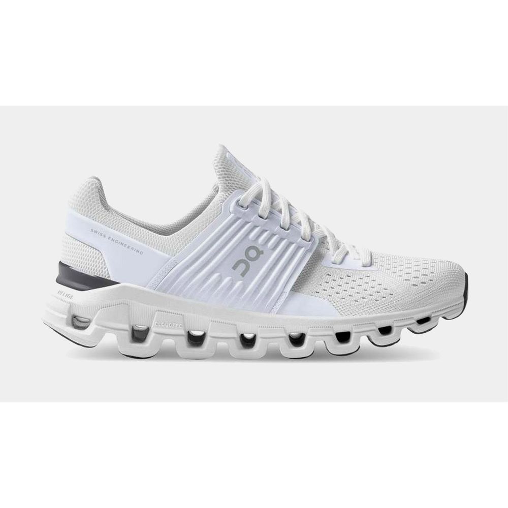 Cloudswift Women's OnCloud Lace-Up Running Sneaker Shoes All White Size 7